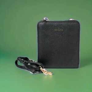 Kedzie Elegant Black Crossbody Bag